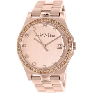 Marc By Marc Jacobs Womens Peeker MBM3374 Rose goldtone Stainless