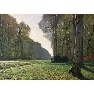 Monet The Road to Bas Breau (1865) Poster Wall Mural by Wallhogs