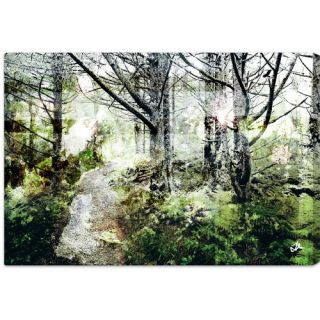 Walk in the Woods by Canyon Gallery Graphic Art on Wrapped Canvas by