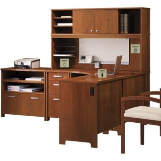 Bush Office Connect Envoy Desk with Optional Hutch   Desks
