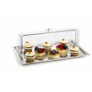Paderno World Cuisine Revolving Rectangular Display Cake Stand