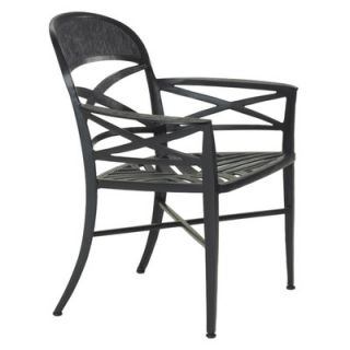 Home Styles Cast Aluminum Rocking Swivel Dining Arm Chair