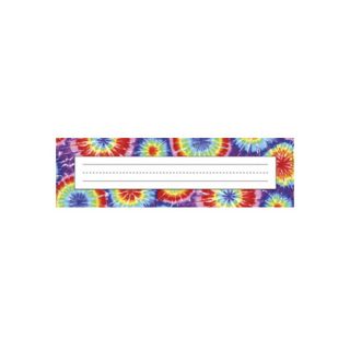 Remember Me Desk Name Tag Tie Dye