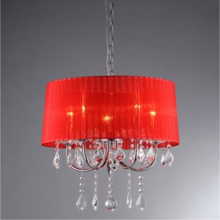 Eurynome 5 Light Crystal Drum Chandelier by Warehouse of Tiffany