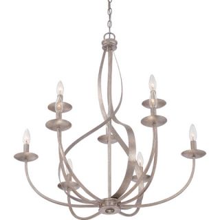 Quoizel Serenity 9 Light Candle Chandelier