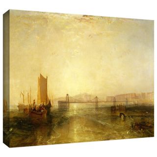 William Turner The Lake, Petworth Sunset, a Stag Drinking Gallery