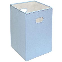Badger Basket Blue Folding Hamper and Storage Bin