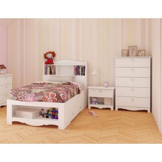 Nexera Pocono Platform Customizable Bedroom Set