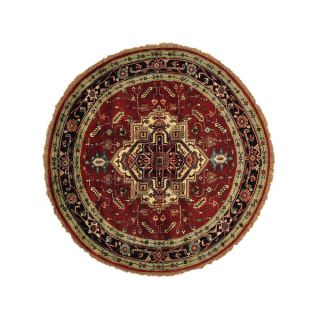 Handmade Round Serapi Heriz Oriental Rug (6 x 6)   17081610
