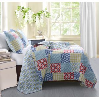 Greenland Home Fashions Marquis Kendall Quilt Set   Bedding and Bedding Sets