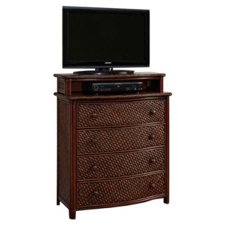 Home Styles Marco Island 4 Drawer Media Chest