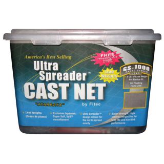 Fitec GS 1000 Ultra Spreader Cast Net 1 inch   16980159  
