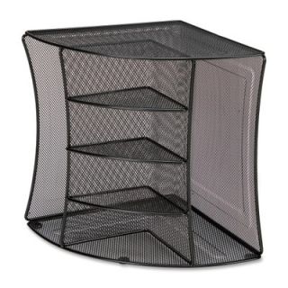 Lorell Mesh Corner Desktop Organizer