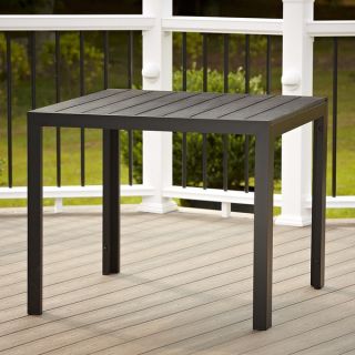 Cosco Outdoor Resin Slat Dining Table   15737211  