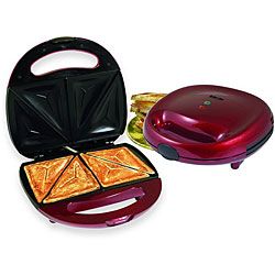 Better Chef IM 288R Red Sandwich Panini Maker Compact Grill   13284845