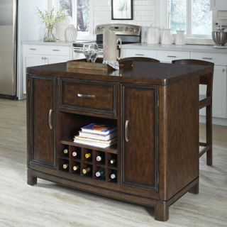 Crescent Hill 3 Piece Kitchen Island Set by Home Styles