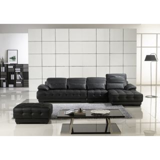 Furniture of America Sadie Adjustable Backrest 4 piece Sectional and
