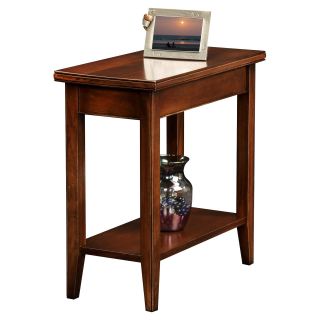 Leick Laurent Narrow Chairside End Table   End Tables
