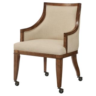 American Drew Grove Point Caster Arm Chair   Set of 2   Dining Chairs