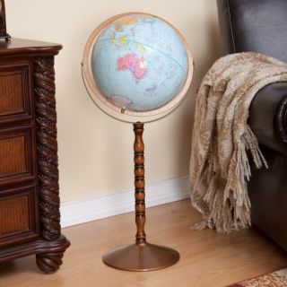 Replogle Treasury 12 inch Diam. Floor Globe   Globes