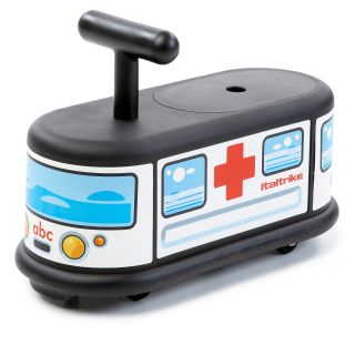 Italtrike La Cosa Ambulance Riding Push Toy   Pedal & Push Riding Toys