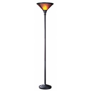 Cal Lighting Torchiere Floor Lamp with Mica