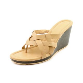 Cole Haan Womens Bonnie Thong Leather Sandals