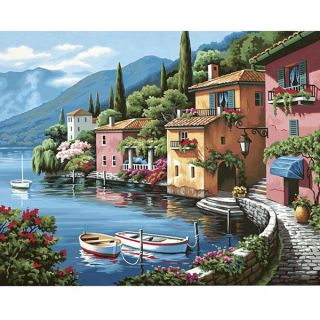 Lakeside Village Paint by Number Kit (20x16)   13021564  