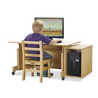 Endeavour 18.5 H x 18.5 W Desk CPU Booth by Jonti Craft