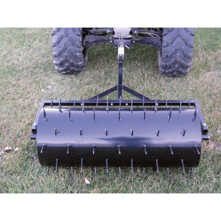 Strongway Drum Spike Aerator — 36in.W, 78 Spikes  Aerators   Lawn Rollers