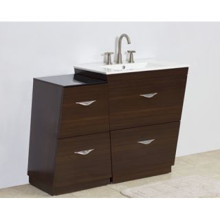 40.5 Single Modern Plywood Melamine Bathroom Vanity Set by American