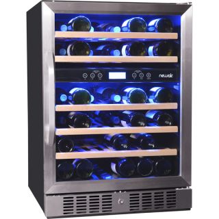 NewAir 46 Bottle Dual Zone Wine Cooler   16686196  