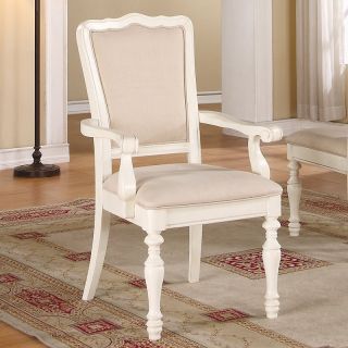 Riverside Placid Cove Upholstered Dining Arm Chairs   Set of 2   Dining Chairs