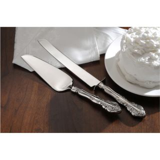 Oneida Michelangelo Cake Knife and server Set   Flatware