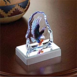 Zingz and Thingz Eagle Crystal Sculpture