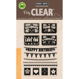 Hero Arts Clear Stamps, 4" x 6" Sheet