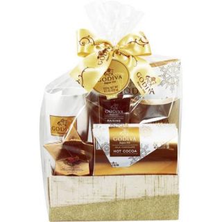 Godiva Gold Glitter Holiday Gift Box, 4 pc
