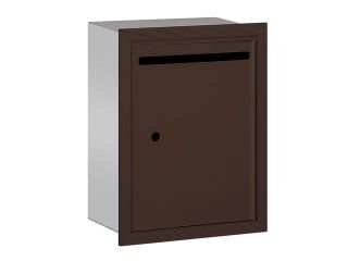 Salsbury 2245SU Letter Box   Standard   Recessed Mounted   Sandstone   USPS Access