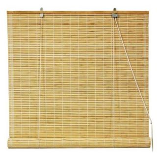 Bamboo Roll Up Blinds in Natural (36 in. Wide)