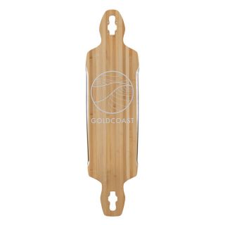 GoldCoast Classic Bamboo Drop Through Complete Longboard