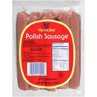 Vienna Beef Polish Sausage, 12 count, 32 oz