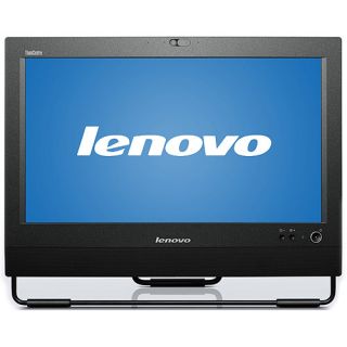 Lenovo Black M71z All In One Desktop PC with Intel Pentium G630 Processor, 2GB Memory, 20" Monitor, 320GB Hard Drive and Windows 7 Professional