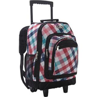 Everest Patterned Wheeled Backpack