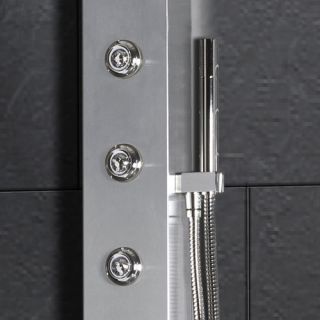 Stainless Steel 70 Thermostatic Shower Panel by Ariel Bath