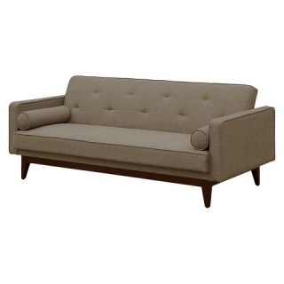 Madison Tufted Back Convertible Sofa   Heathered Taupe   Threshold