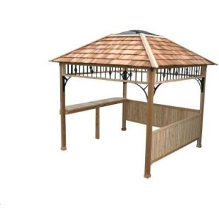 Outdoor Living Today 9 ft. x 9 ft. Naramata Spa Shelter N99