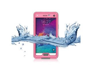 VWTECH® For Samsung Galaxy Note 4 Waterproof Shockproof Dirtproof Snowproof Triple Layer Kick Stand Armor Case Cover