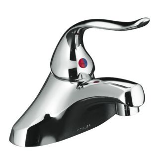 Coralais Centerset Commercial Bathroom Sink Faucet with Ground Joints