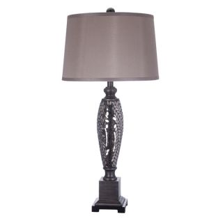 Fangio Lightings 29 inch Mosaic Table Lamp with Madison Bronze