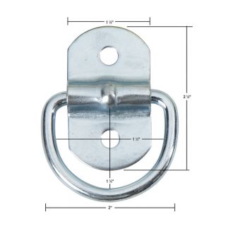 49771. Buyers 4-Pk. Light-Duty Rope Rings — Surface Mount, Model# 02010